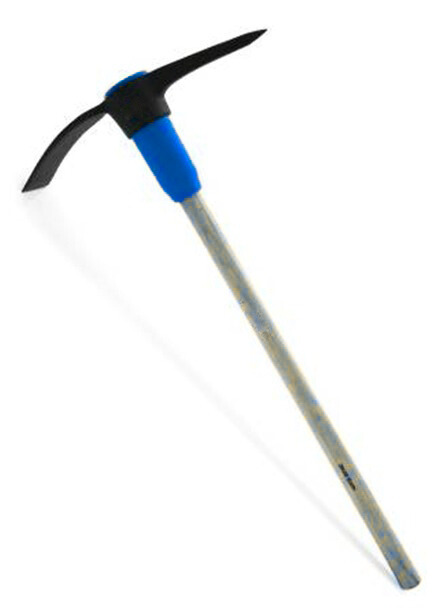 Pick Mattock With Wooden Handle & Plastic Sleeve